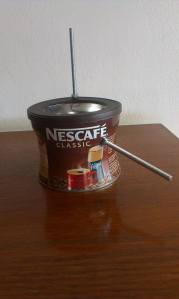 Selfmade instrument from the workshop "Make your own electronic instrument" with Nasia Therapontos