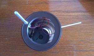 Selfmade instrument from the workshop "Make your own instument" ©Nasia Therapontos