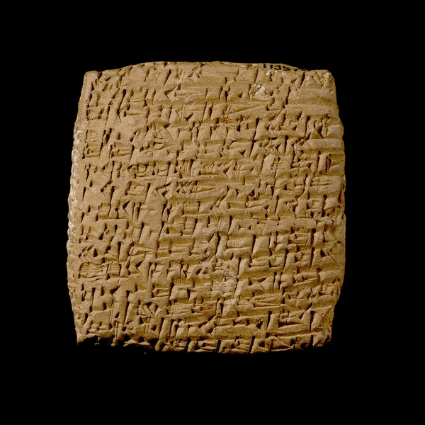 Letter on clay tablet, Early Colony Period, around 1850 BC, © Trustees of the British Museum