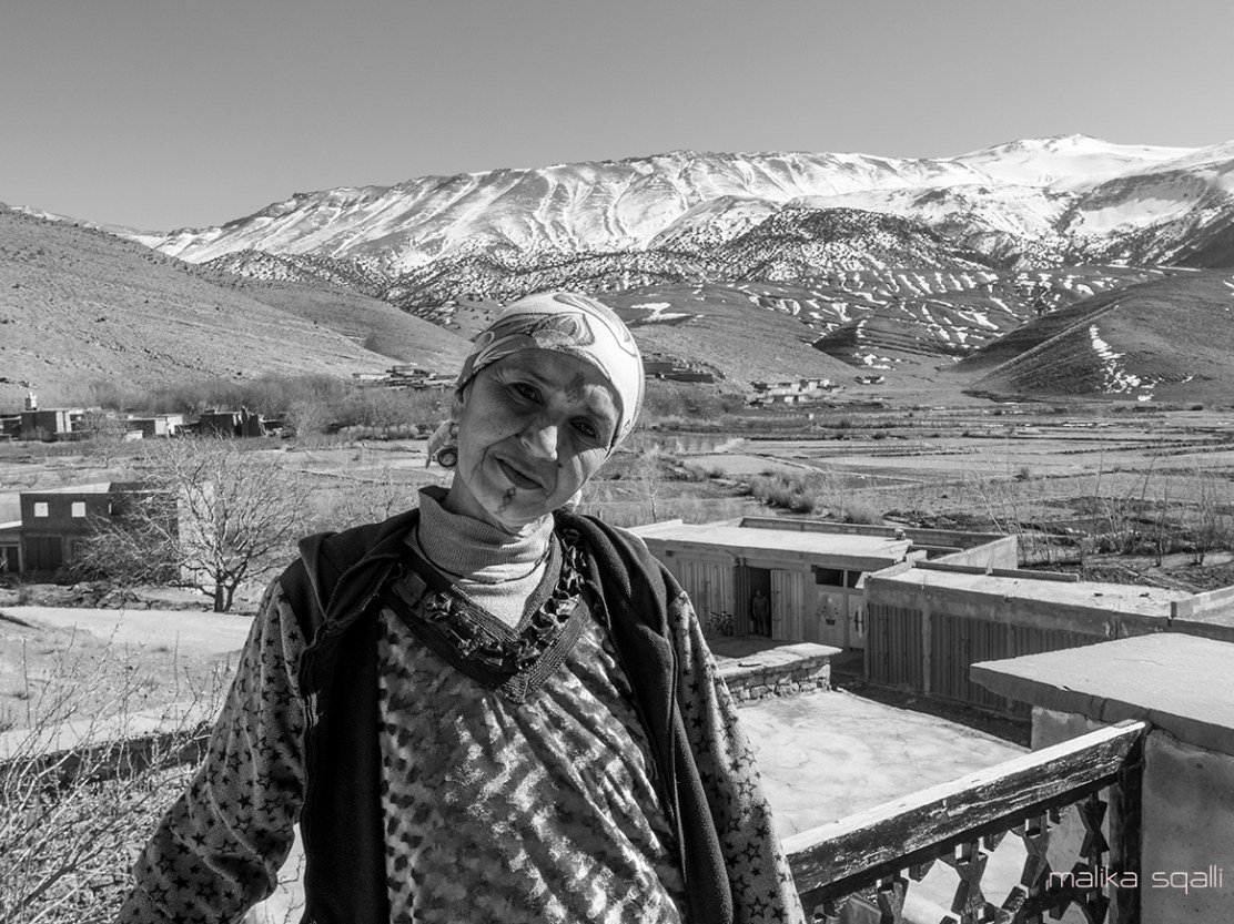 Woman of Tabant, photograph © Malika Squalli
